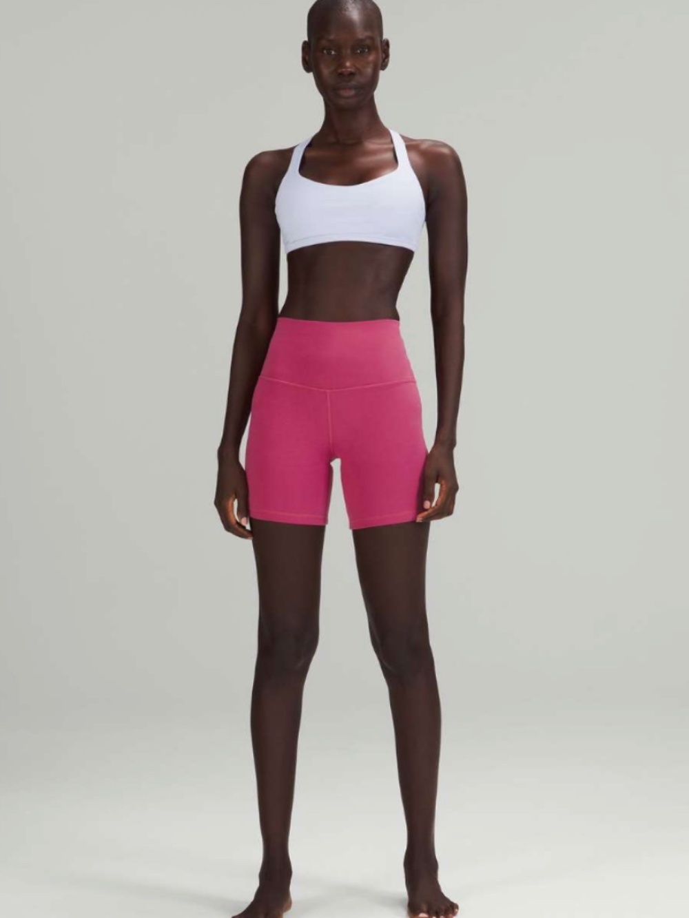Lululemon Align High-Rise Lined Short 6" Pink